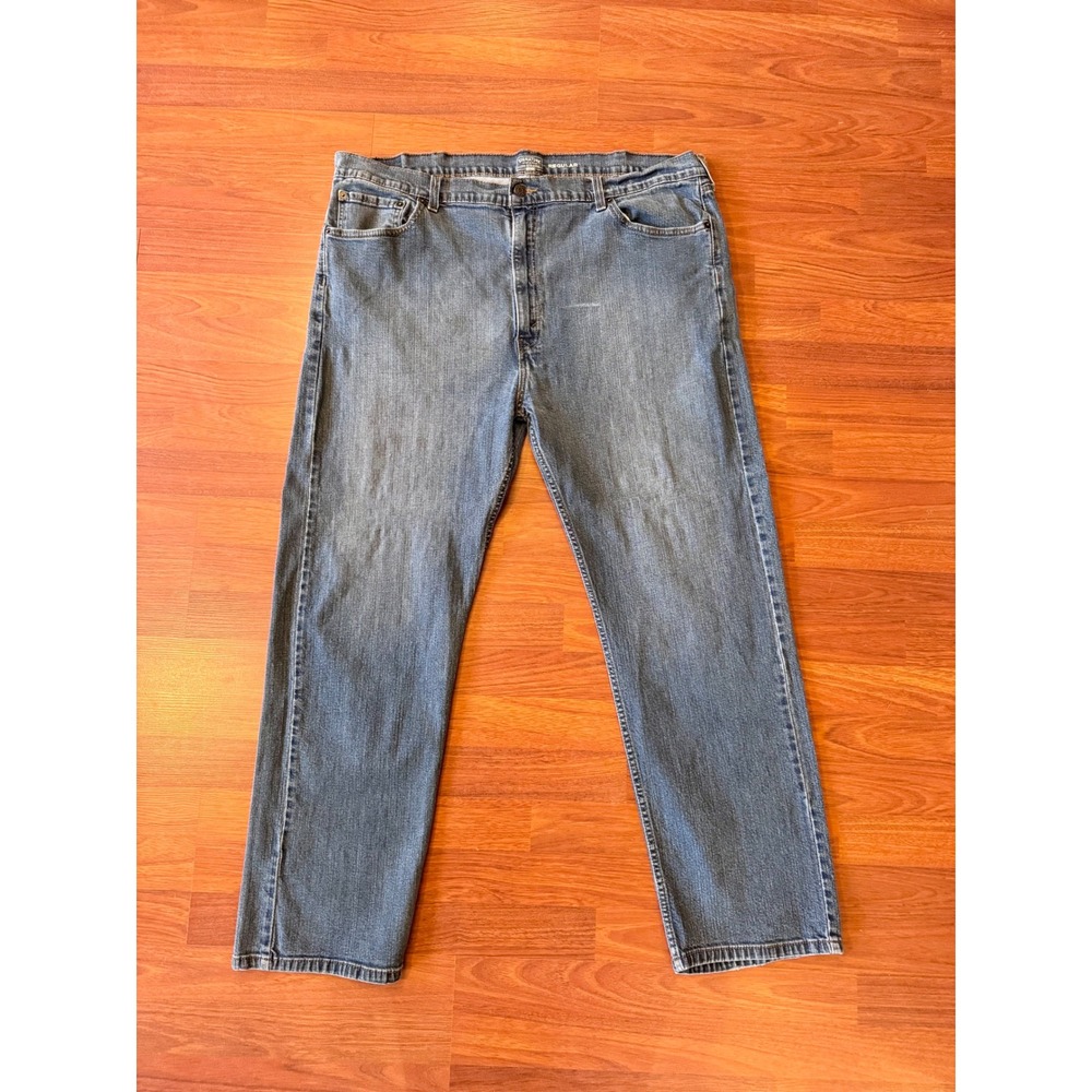 Signature by Levi Strauss Gold Label Regular Fit Mens Jeans Blue 46x32